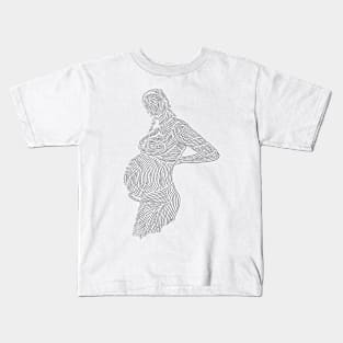 Pregnant Mother Kids T-Shirt